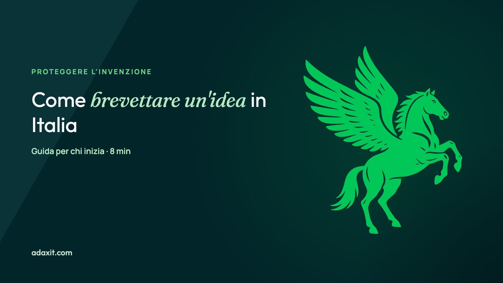 Come brevettare un'idea in Italia: passi, costi e limiti