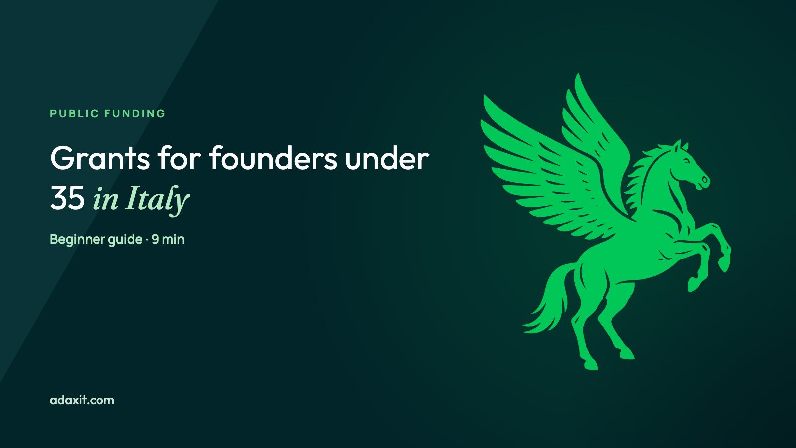Grants for young entrepreneurs in Italy: what's open in 2026