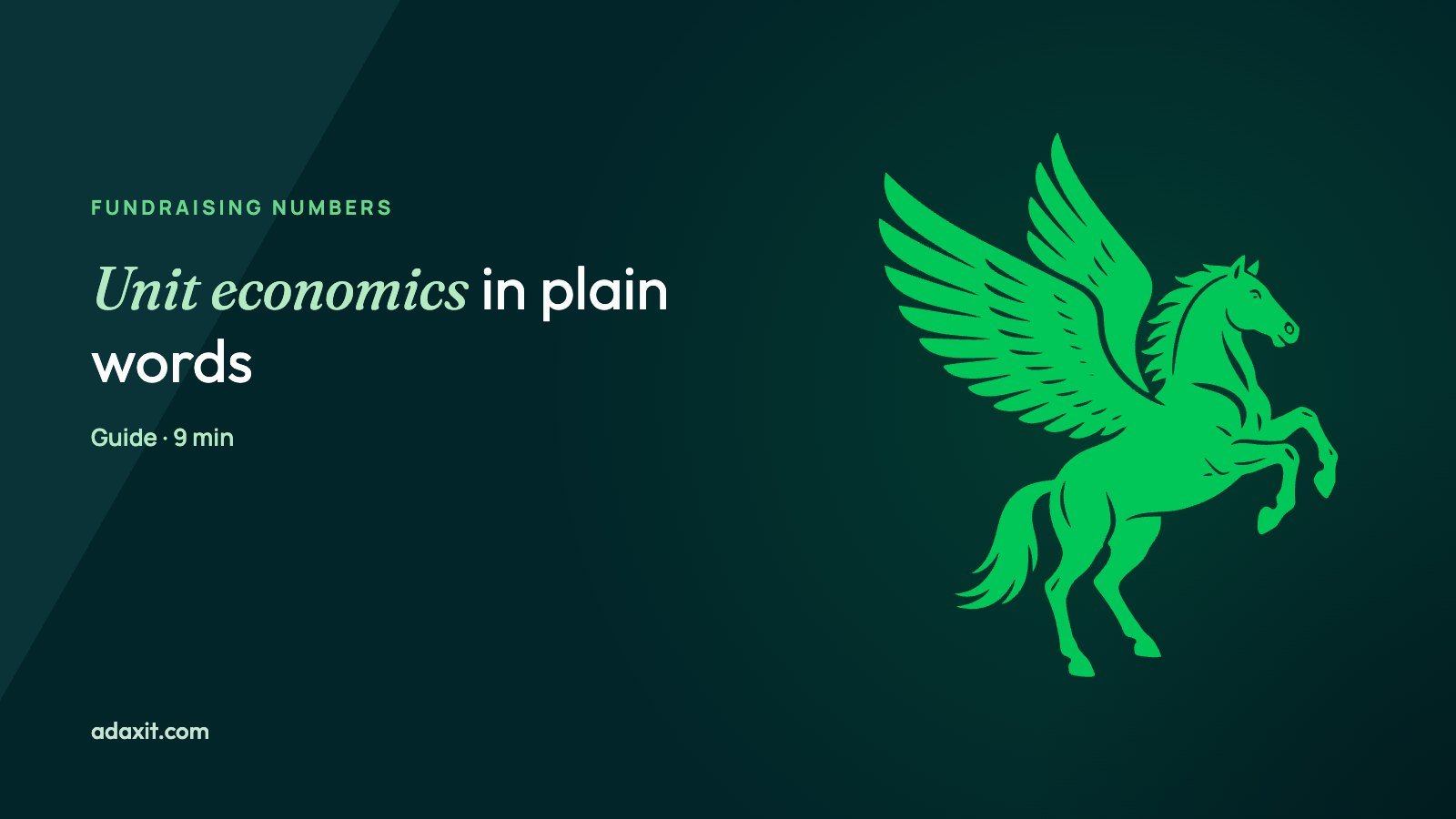 Unit economics explained: CAC, LTV and payback, with examples